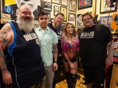 Bowling For Soup Alexa Bliss Group Photo