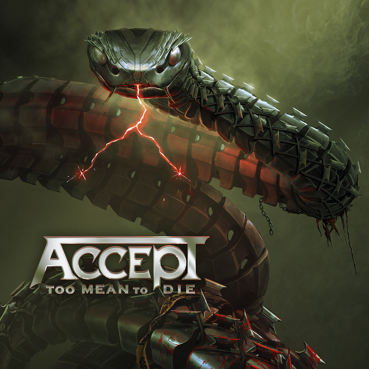 Accept - Too Mean To Die Album Cover Artwork