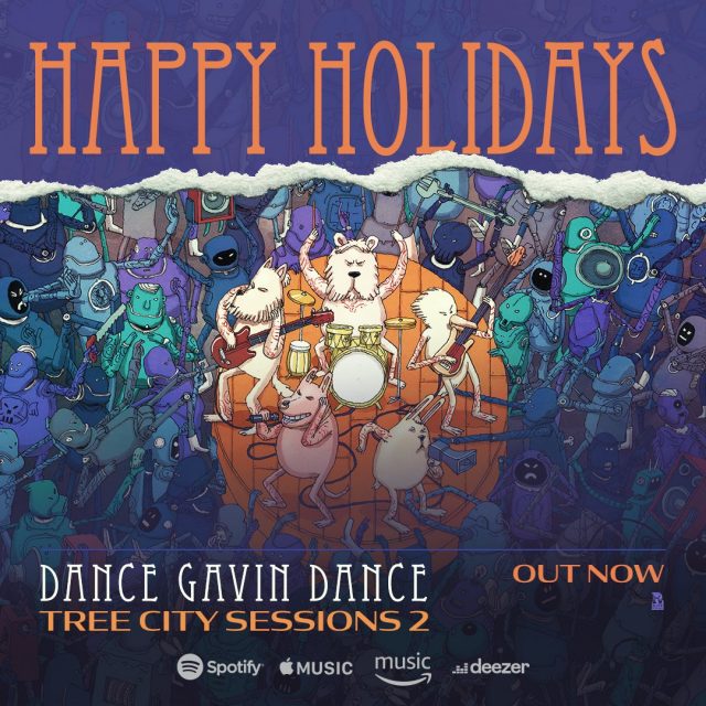 Dance Gavin Dance – Tree City Sessions 2 Album Cover Artwork