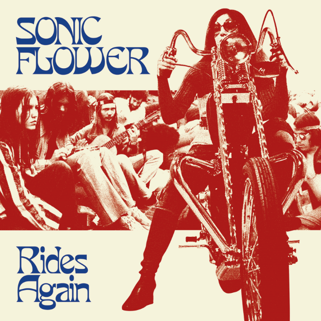 Sonic Flower - Rides Again Album Cover Artwork