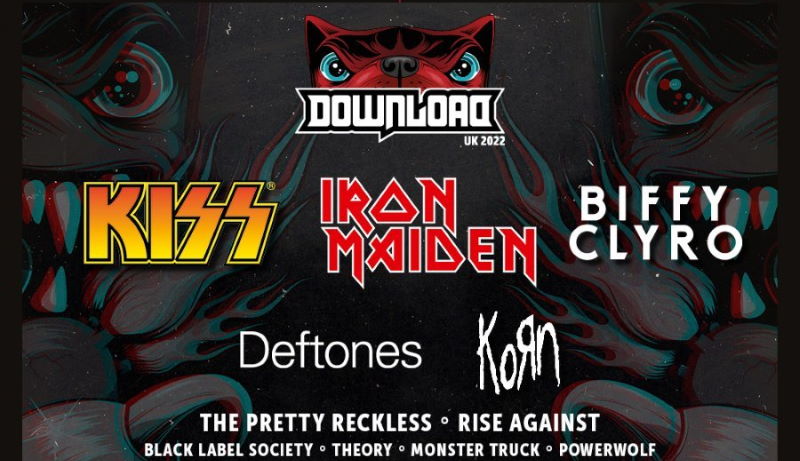 Download Festival 2022 First Full Line Up Header Image