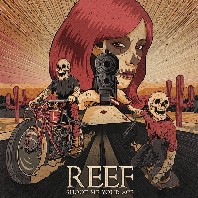Reef - Shoot Me Your Ace Album Cover Artwork