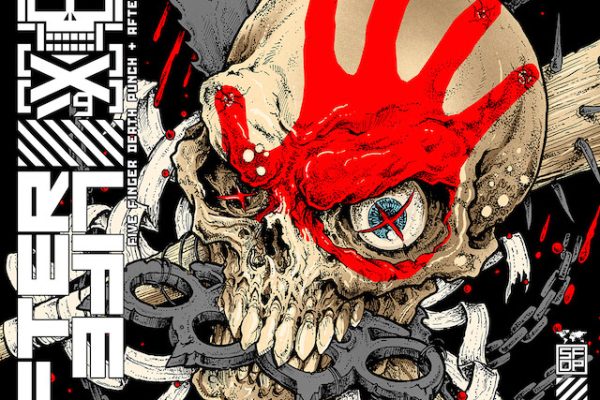 Five Finger Death Punch - Afterlife Album Cover Artwork