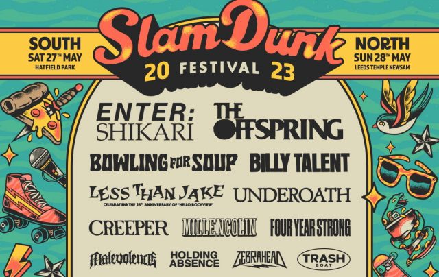 Slam Dunk Festival 2023 Second Line Up Poster - Header Image