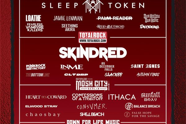 Takedown Festival 2023 - Final Line Up Poster - Stage Splits
