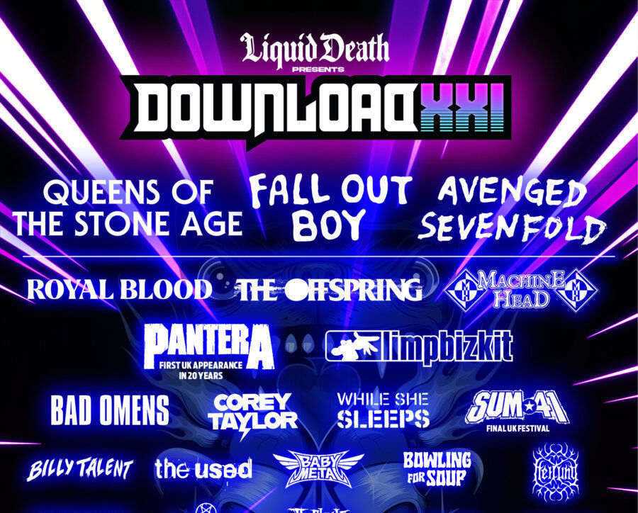 Download Festival 2024 v2 Line Up Header