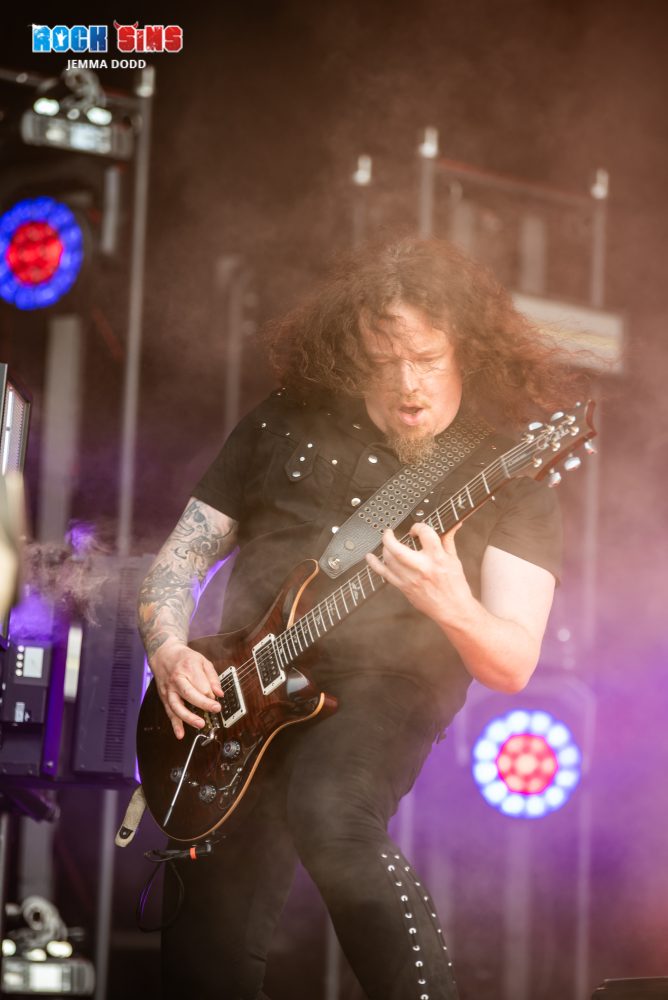 Fredrik Akesson of Opeth at Download Festival 2025 by Jemma Dodd