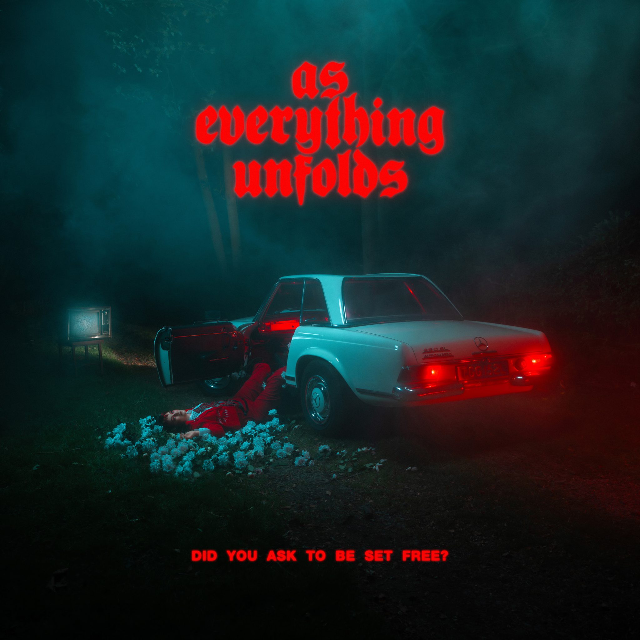 As Everything Unfolds - Did You Ask To Be Set Free? Album Cover Artwork